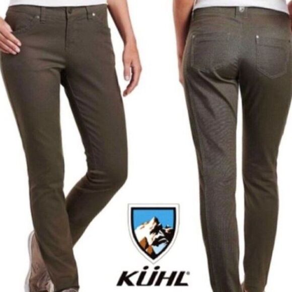 KUHL Brooke Skinny Pant Green Size 12 - Picture 5 of 8